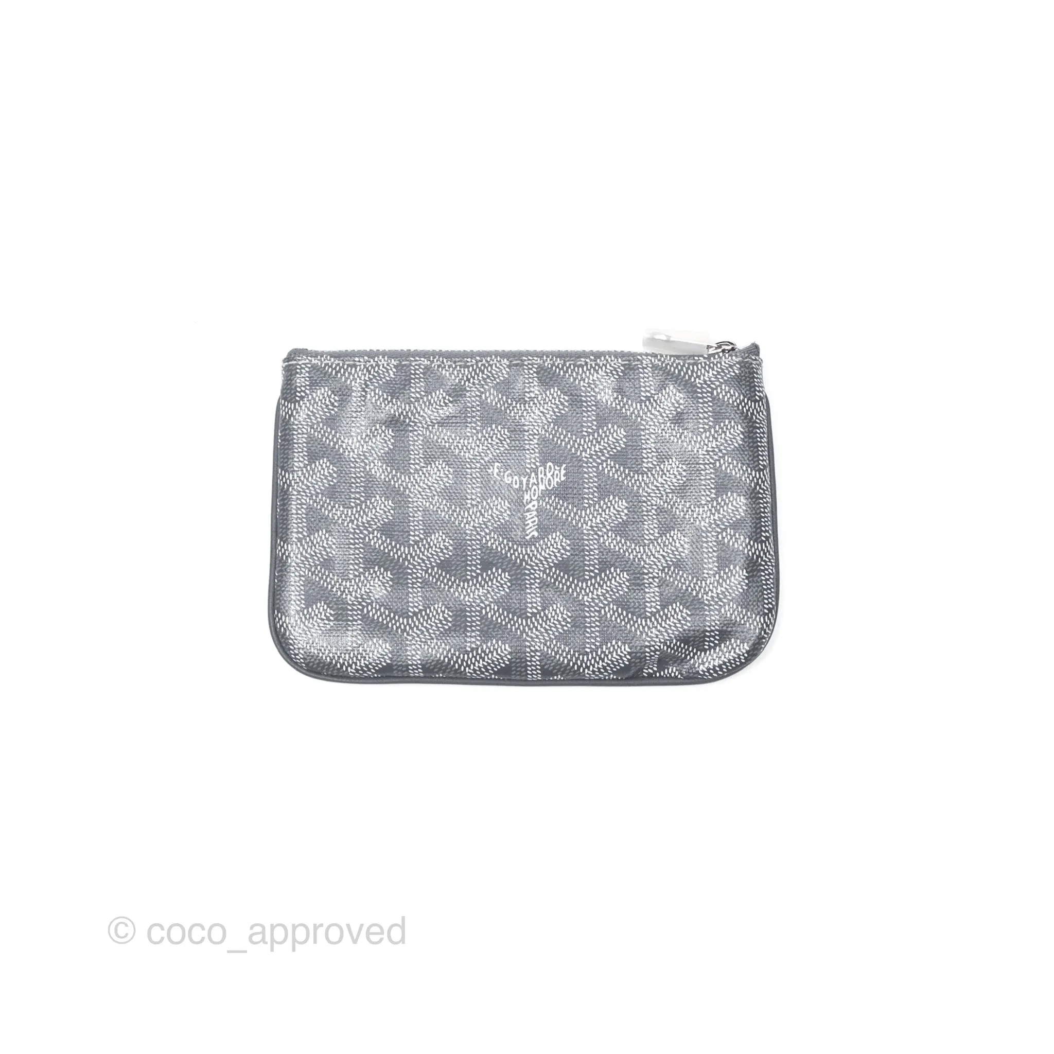 Goyard Snat Mini Pouch Grey
