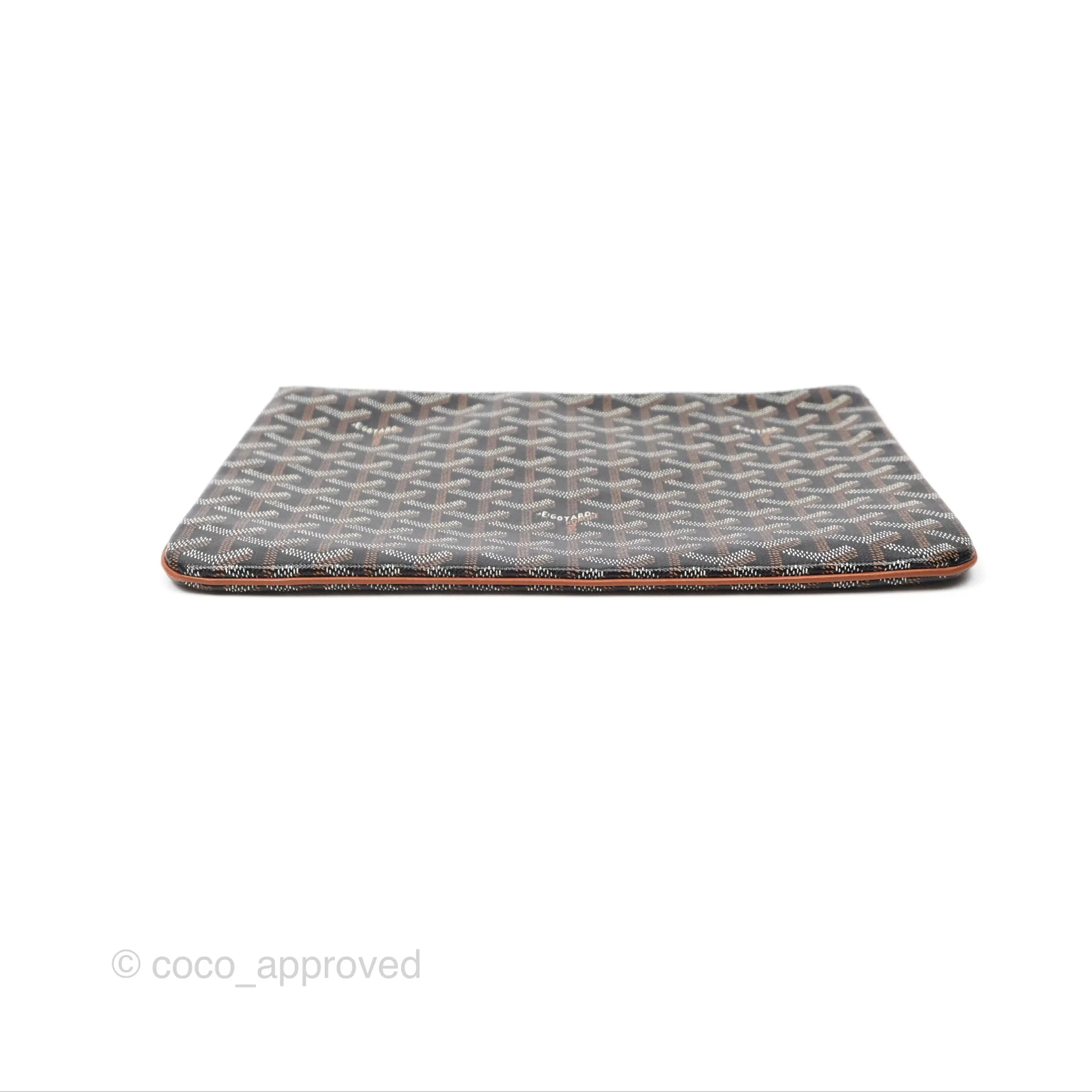 Goyard Snat MM Pouch Black/ Tan