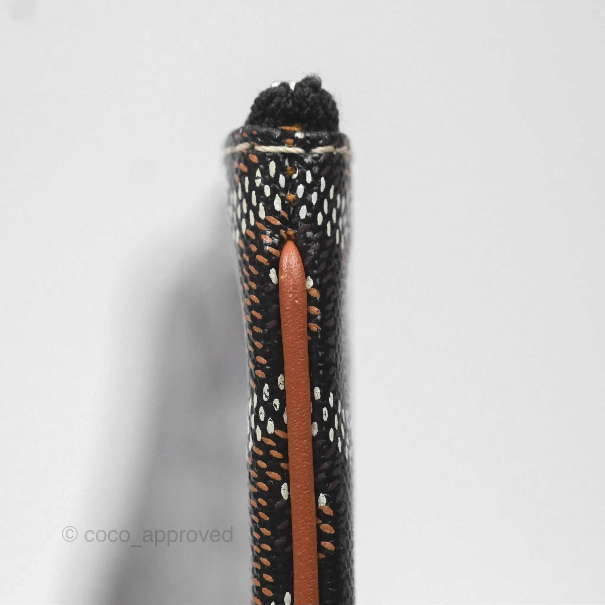 Goyard Snat MM Pouch Black/ Tan
