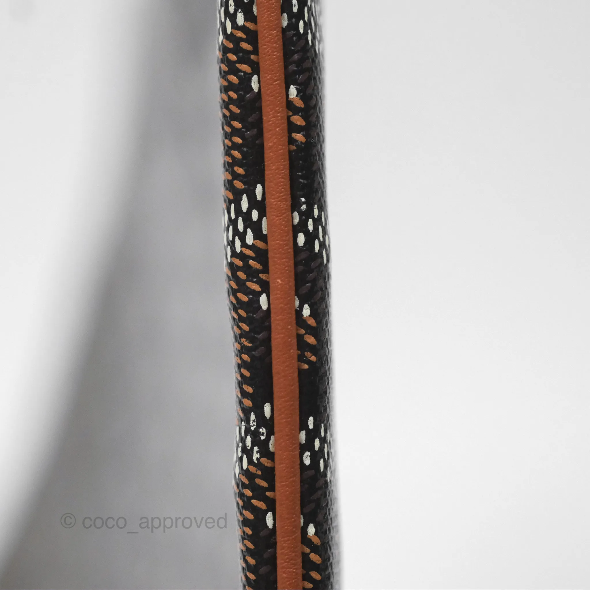 Goyard Snat MM Pouch Black/ Tan