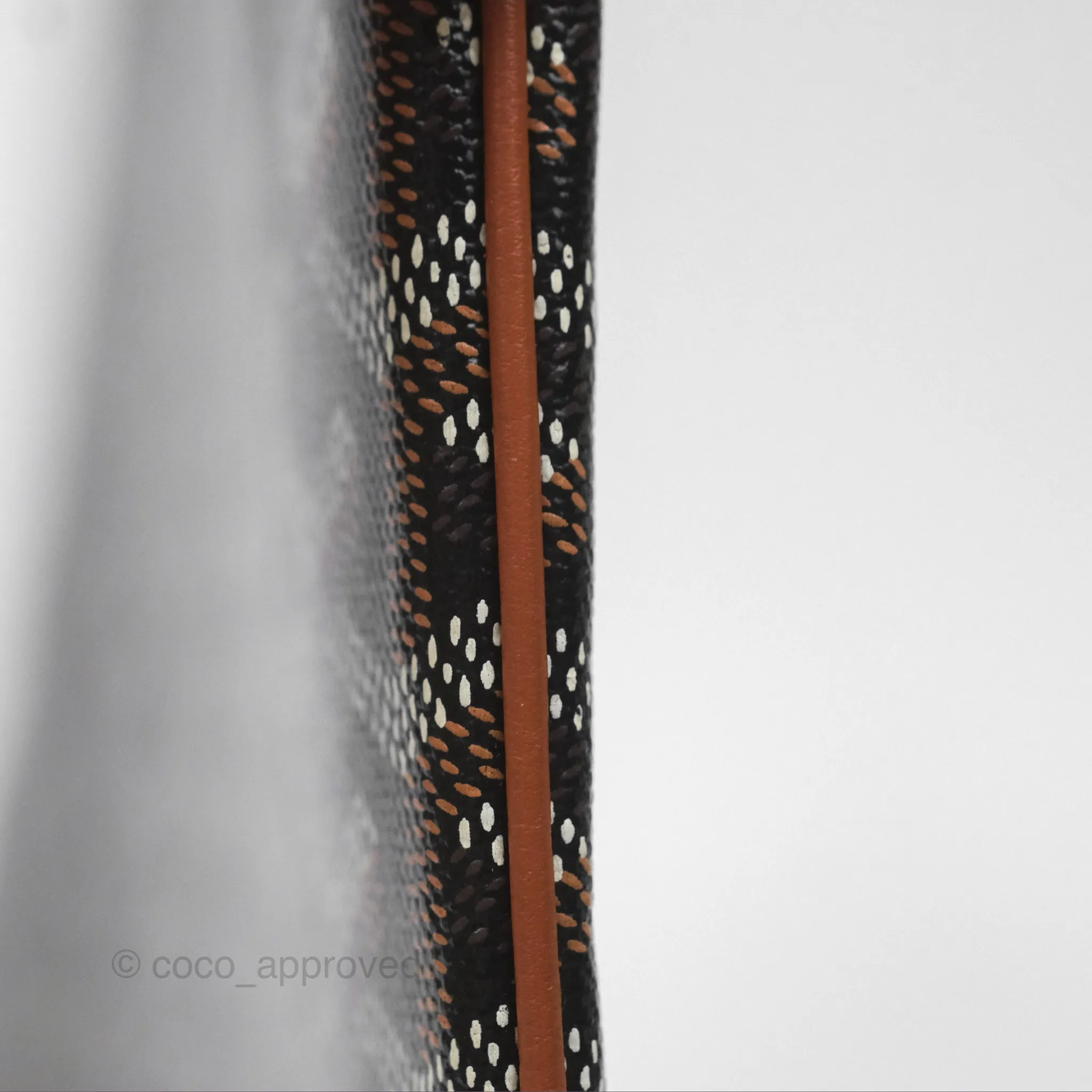 Goyard Snat MM Pouch Black/ Tan