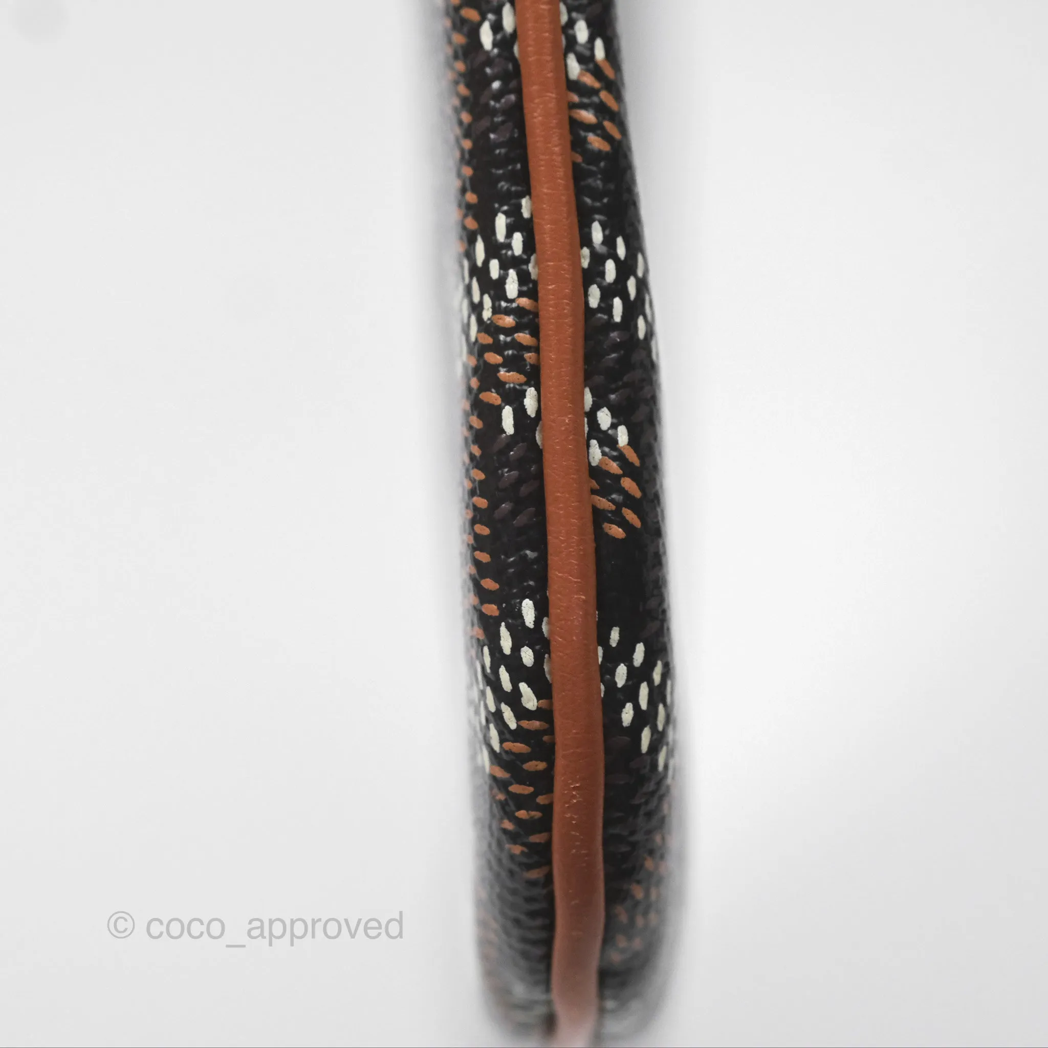 Goyard Snat MM Pouch Black/ Tan