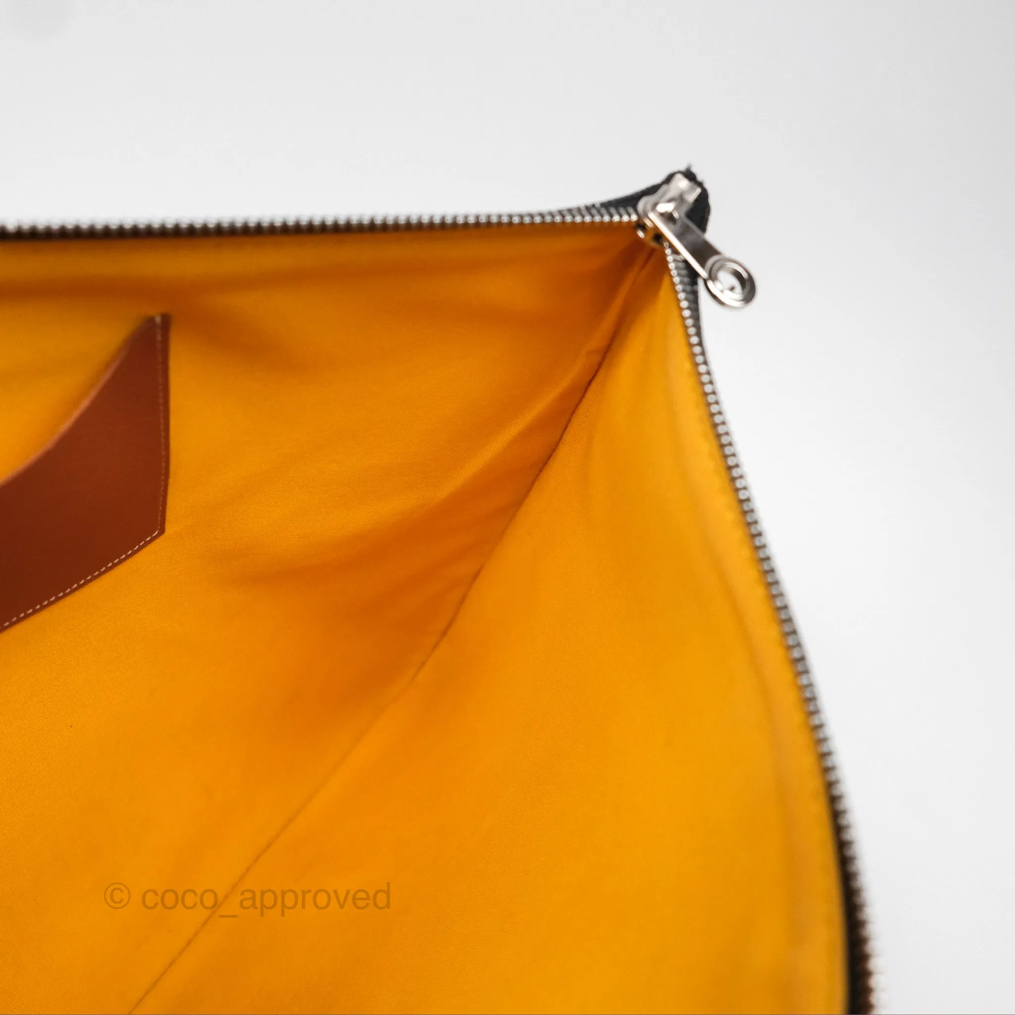 Goyard Snat MM Pouch Black/ Tan