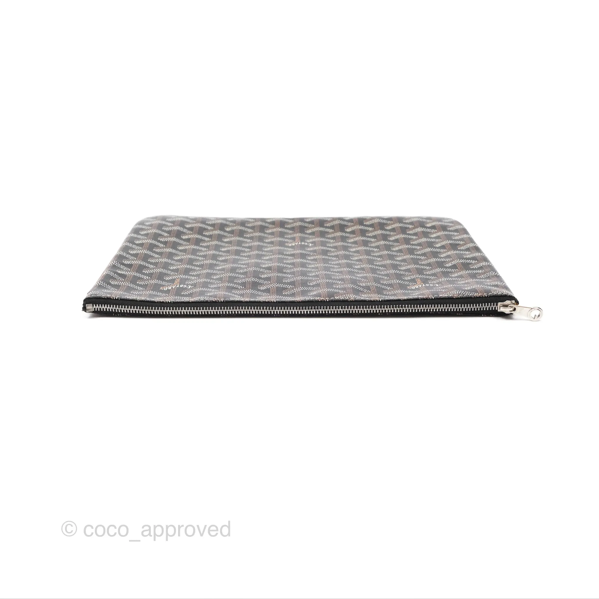 Goyard Snat MM Pouch Black/ Tan