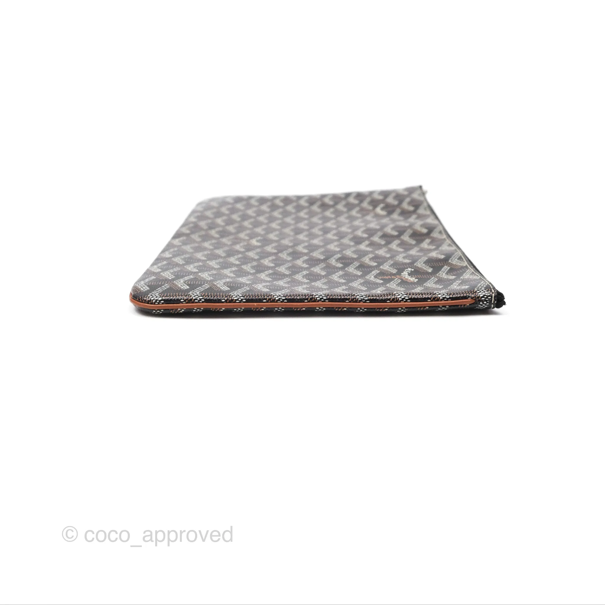 Goyard Snat MM Pouch Black/ Tan