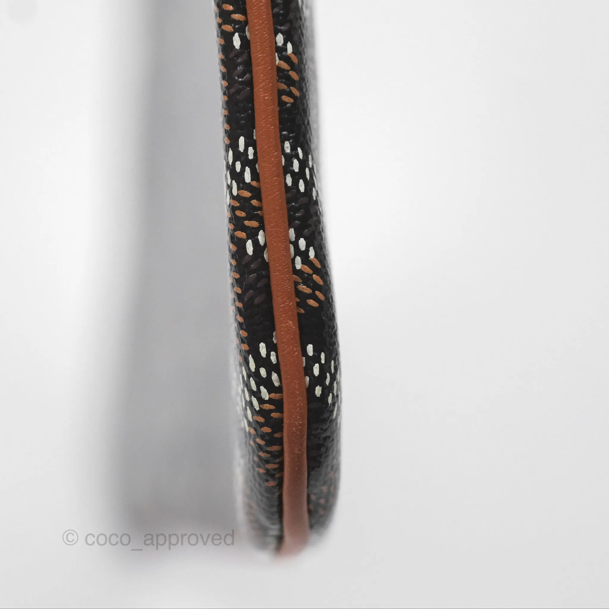 Goyard Snat MM Pouch Black/ Tan