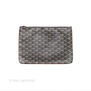 Goyard Snat MM Pouch Black/ Tan