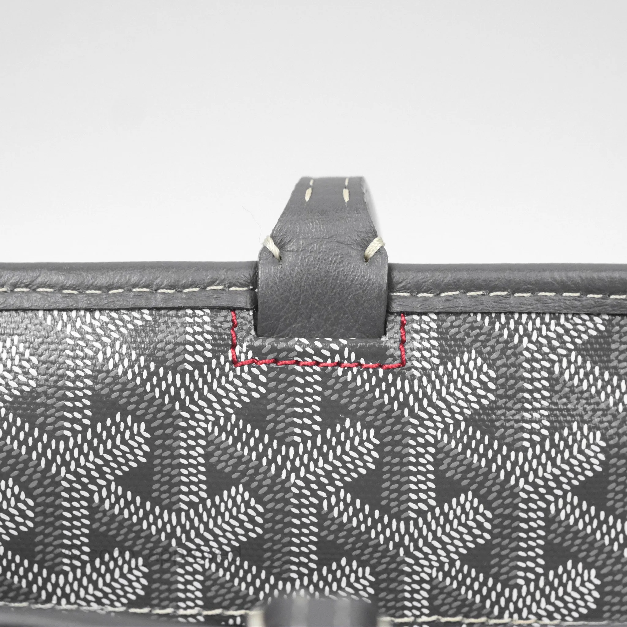 Goyard St Artois Tote MM Grey Canvas
