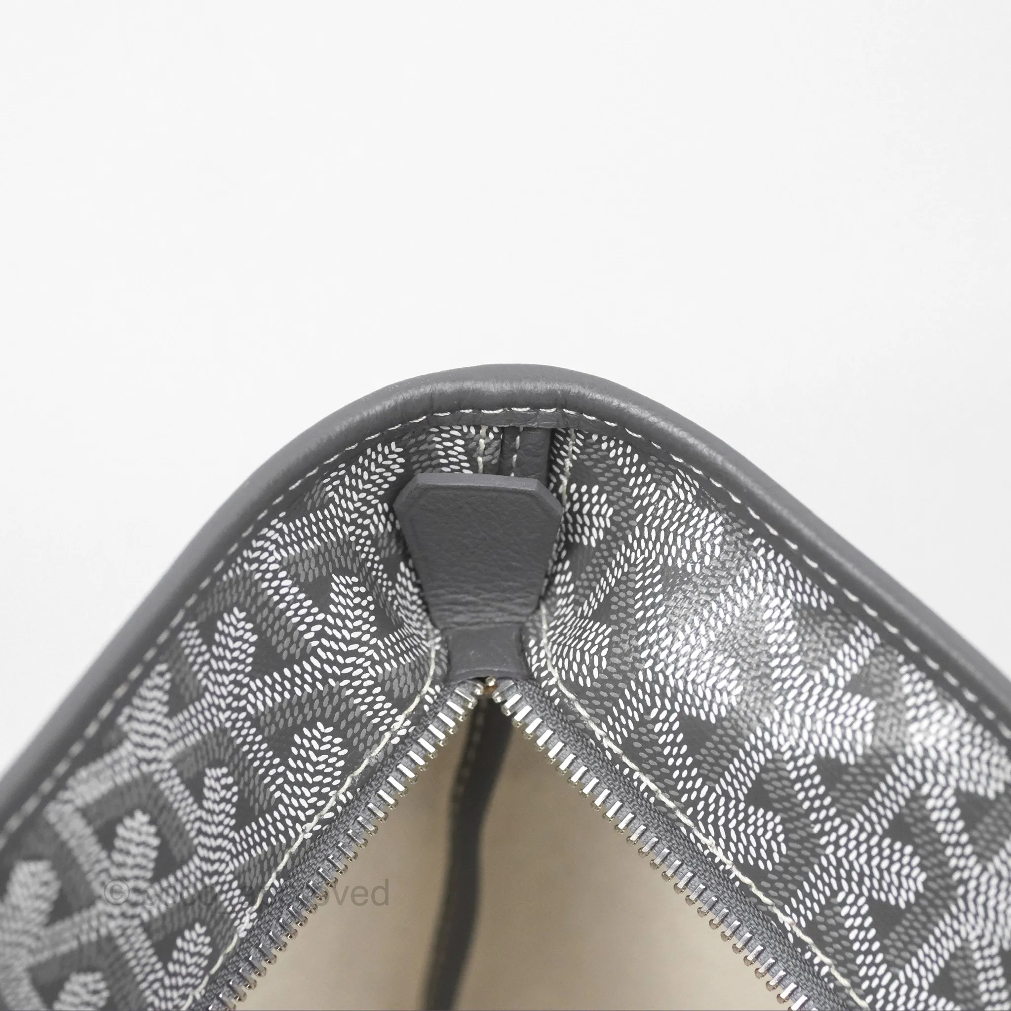 Goyard St Artois Tote MM Grey Canvas