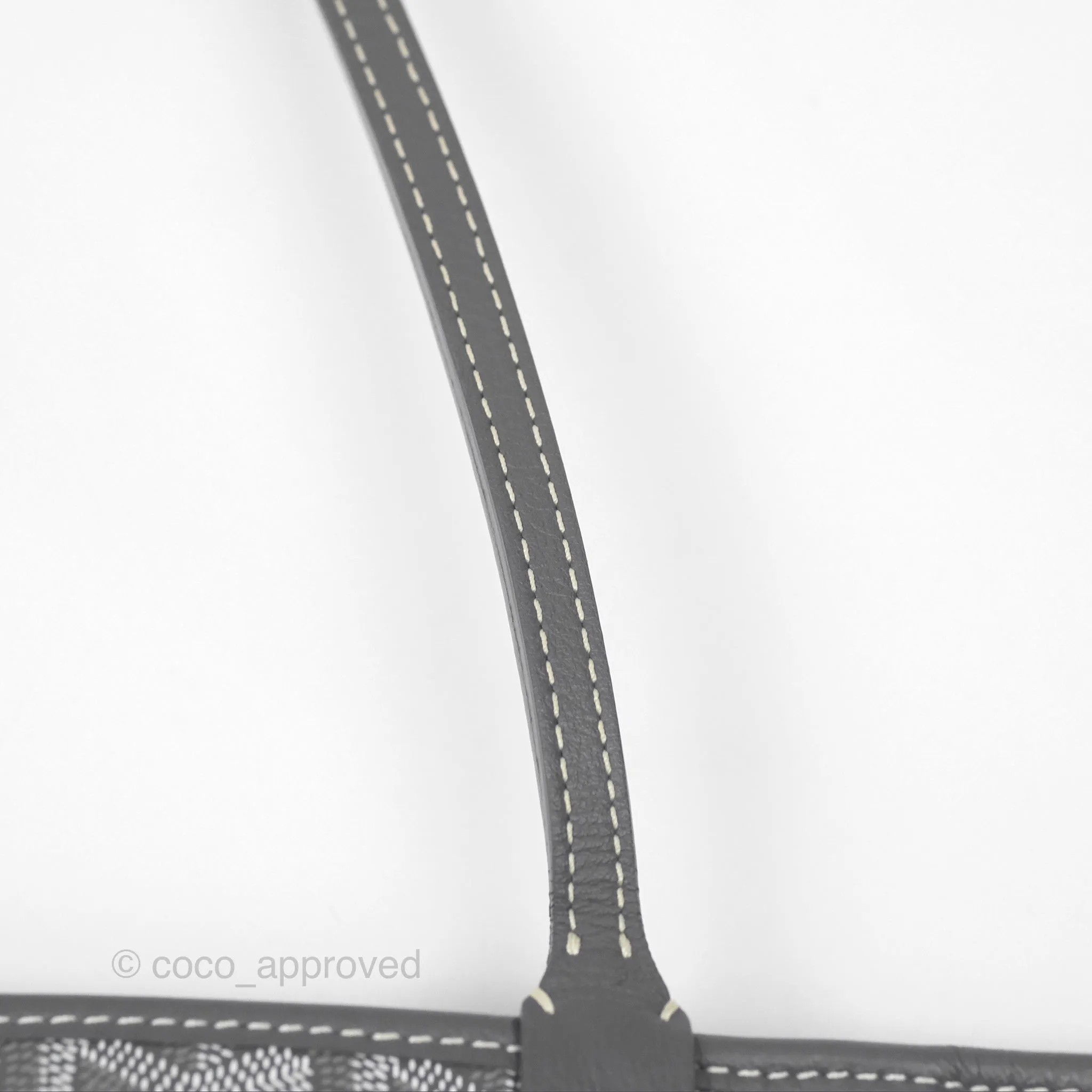 Goyard St Artois Tote MM Grey Canvas