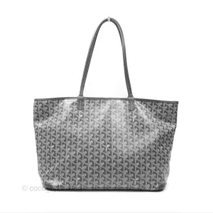 Goyard St Artois Tote MM Grey Canvas