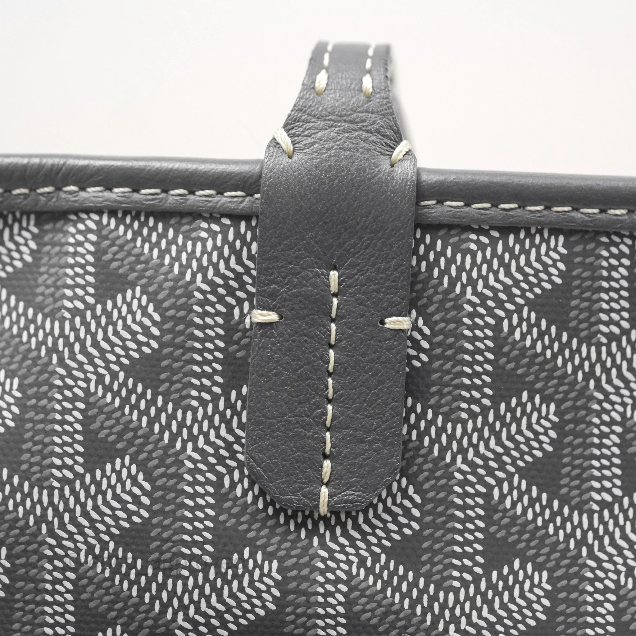 Goyard St Artois Tote MM Grey Canvas