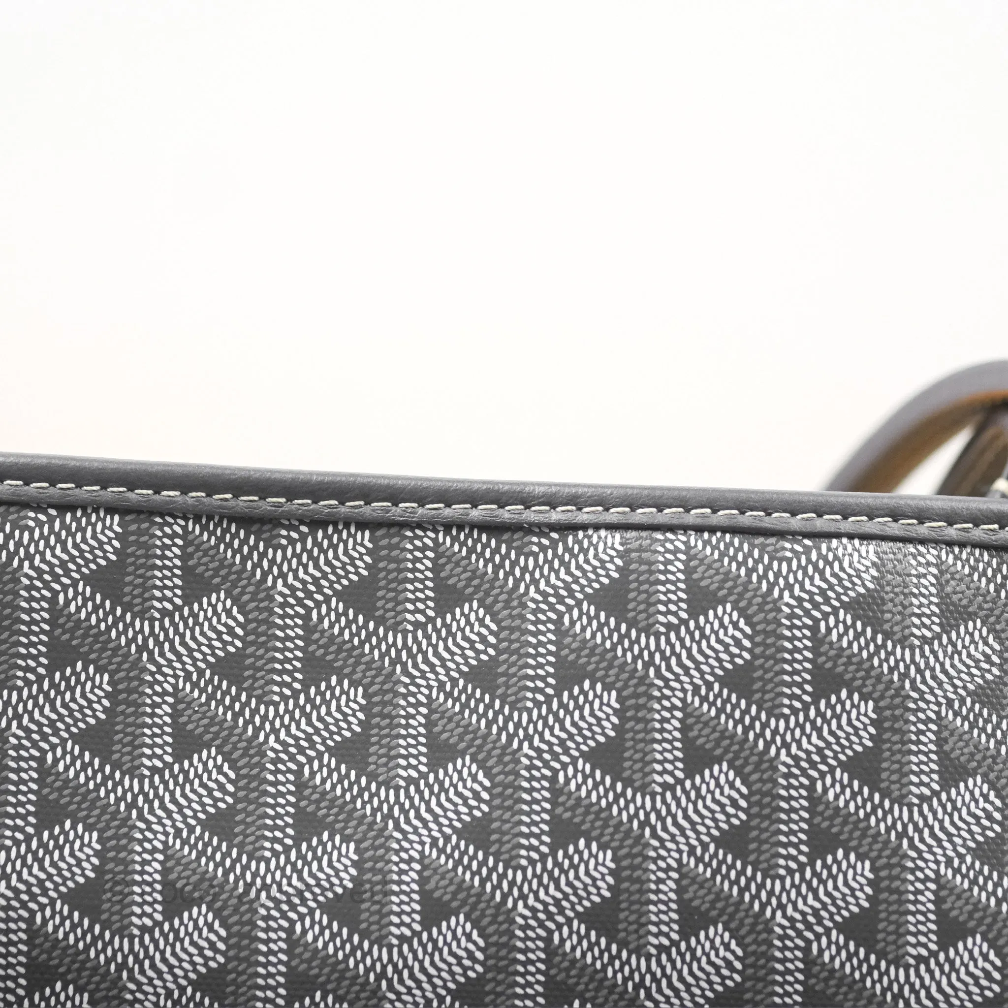 Goyard St Artois Tote MM Grey Canvas