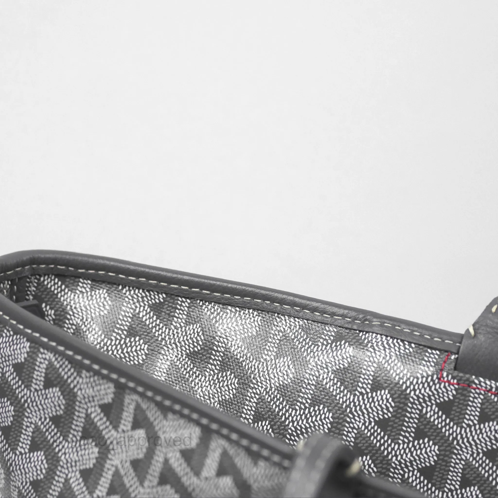 Goyard St Artois Tote MM Grey Canvas