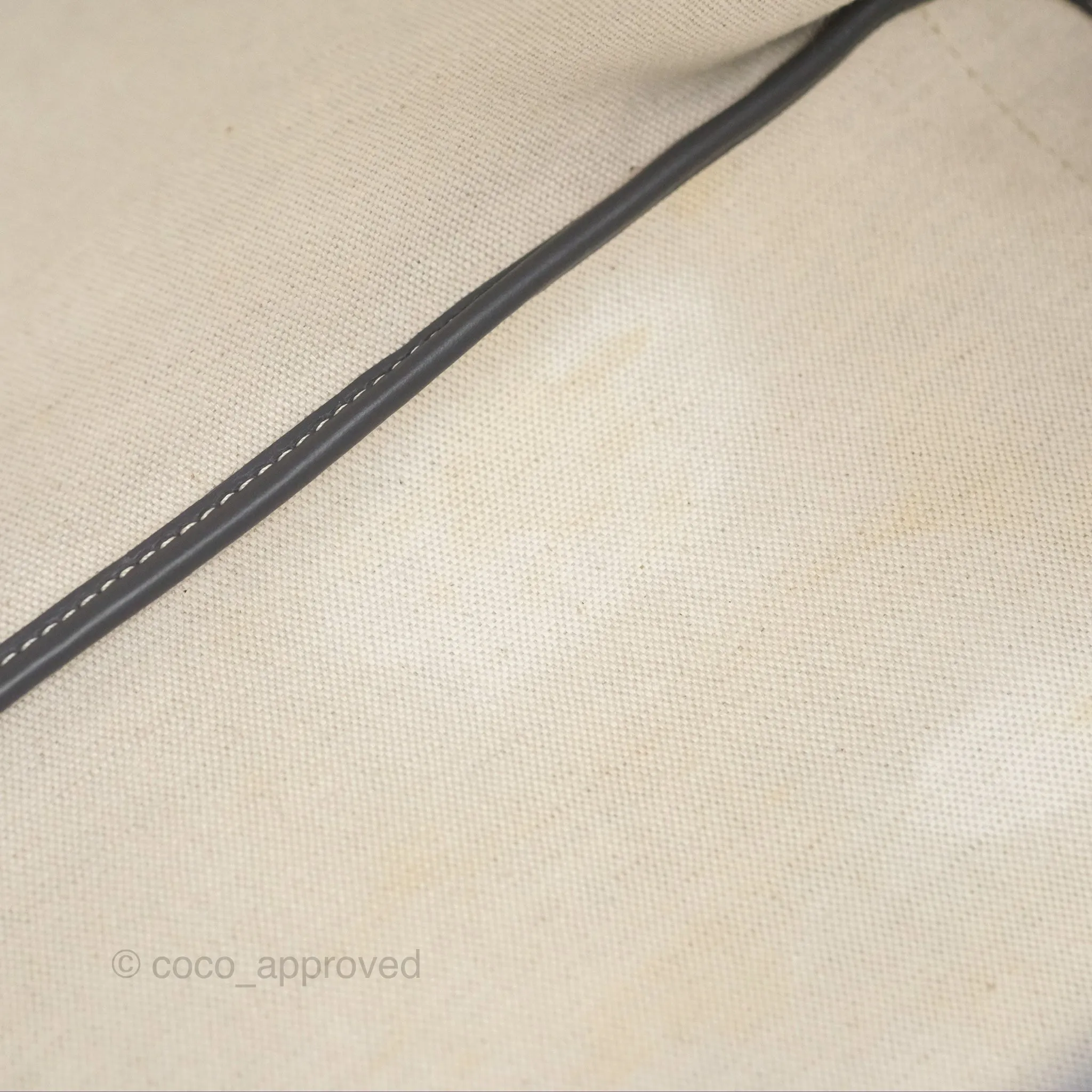Goyard St Artois Tote MM Grey Canvas