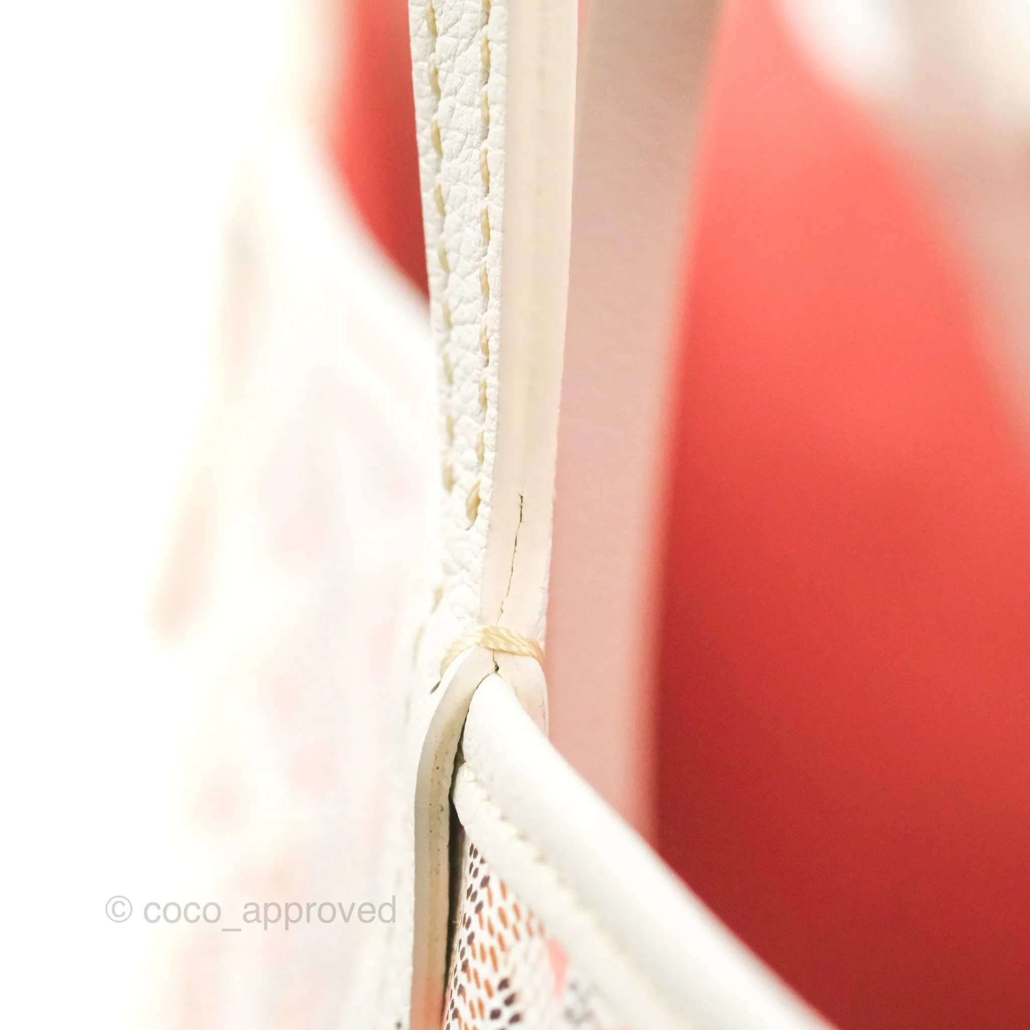Goyard St Louis Claire Voie Black Ivory White PM
