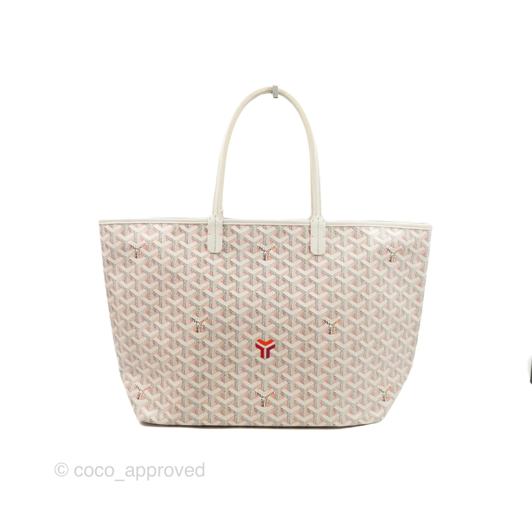 Goyard St Louis Claire Voie Black Ivory White PM