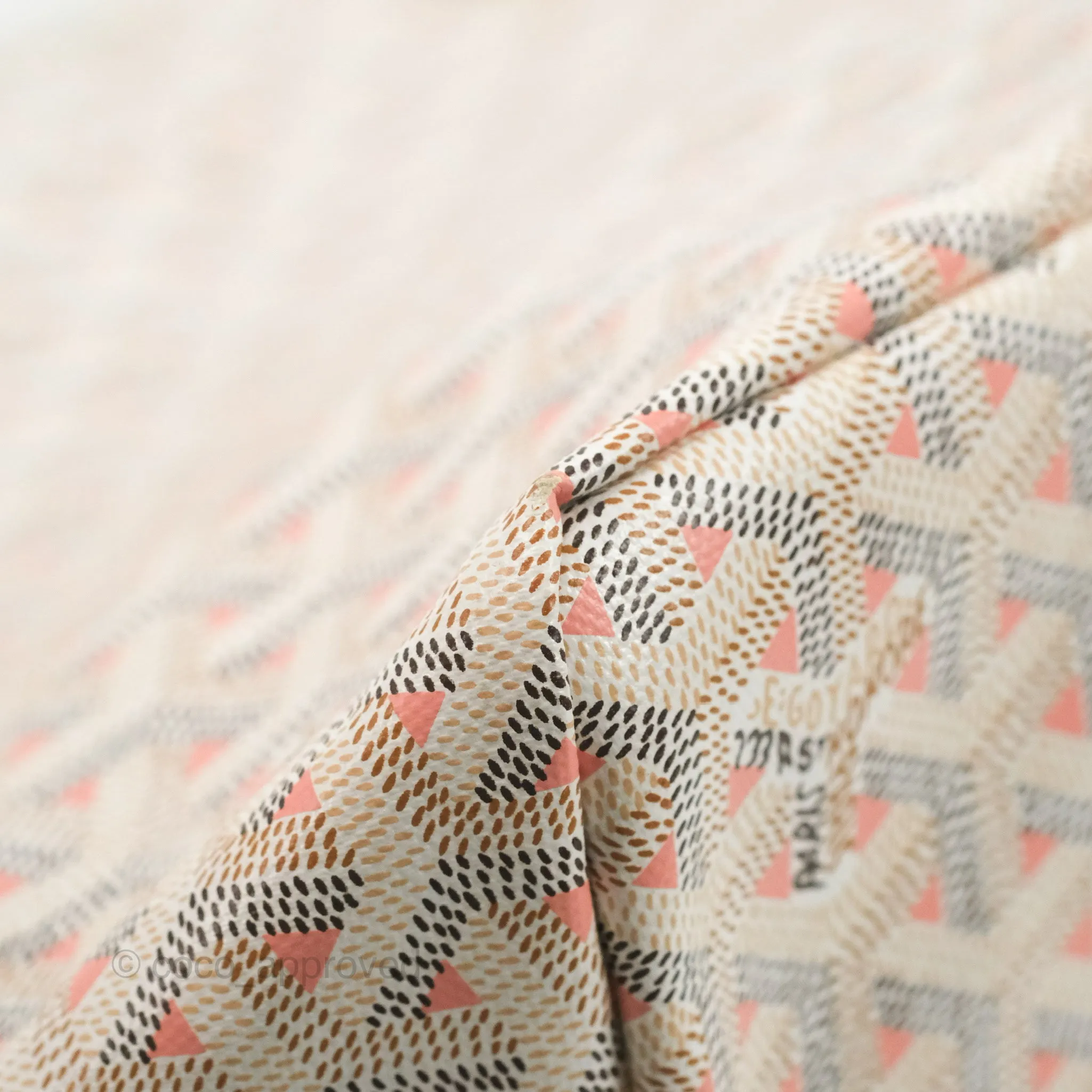 Goyard St Louis Claire Voie Black Ivory White PM