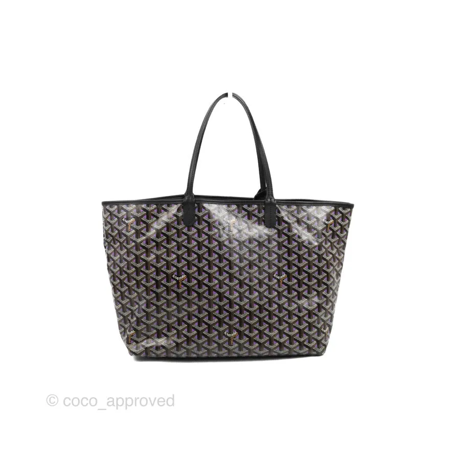 Goyard St Louis Claire Voie Black Violet PM