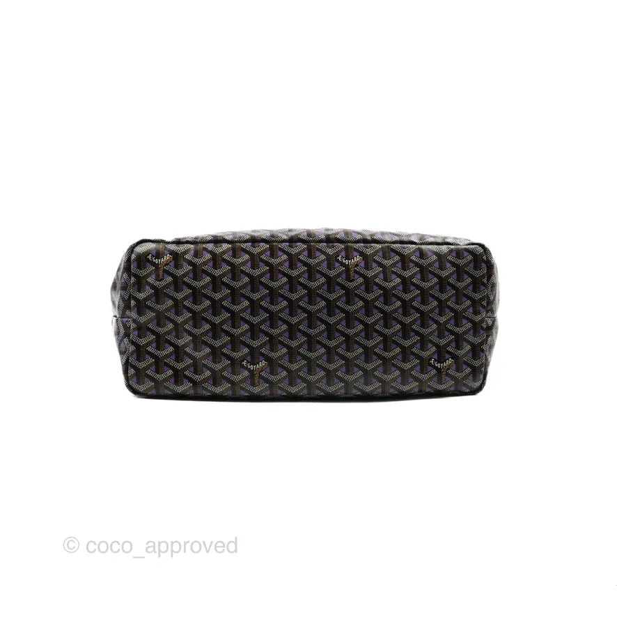 Goyard St Louis Claire Voie Black Violet PM