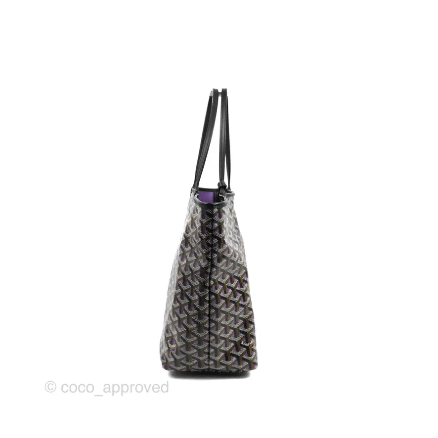 Goyard St Louis Claire Voie Black Violet PM