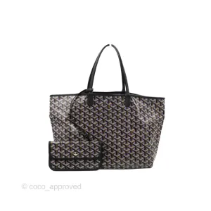 Goyard St Louis Claire Voie Black Violet PM