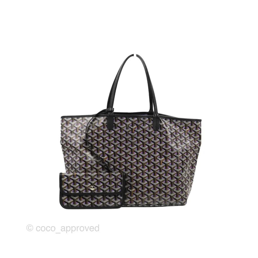Goyard St Louis Claire Voie Black Violet PM
