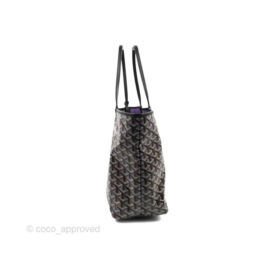 Goyard St Louis Claire Voie Black Violet PM