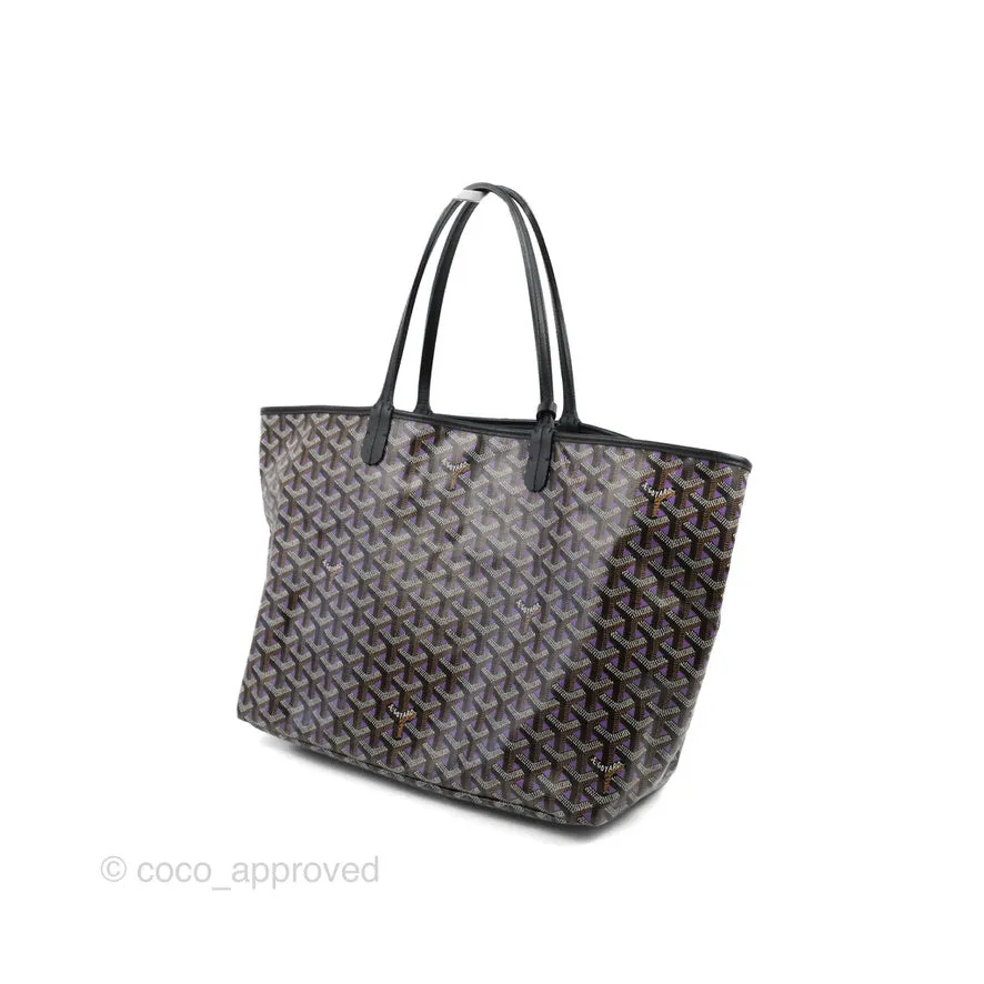 Goyard St Louis Claire Voie Black Violet PM