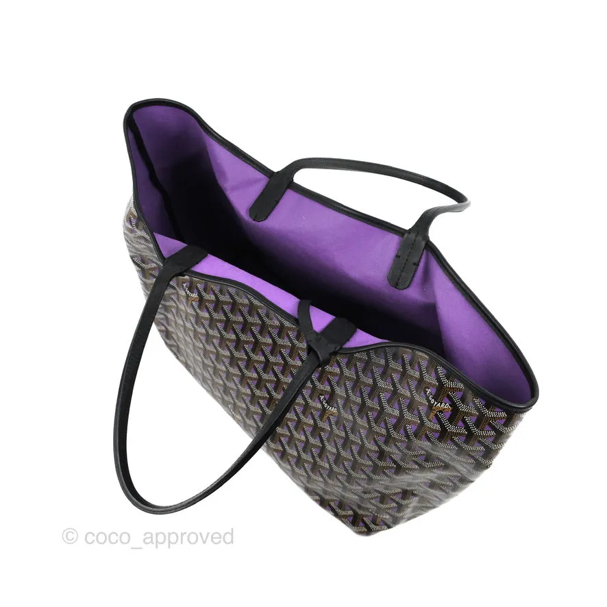 Goyard St Louis Claire Voie Black Violet PM