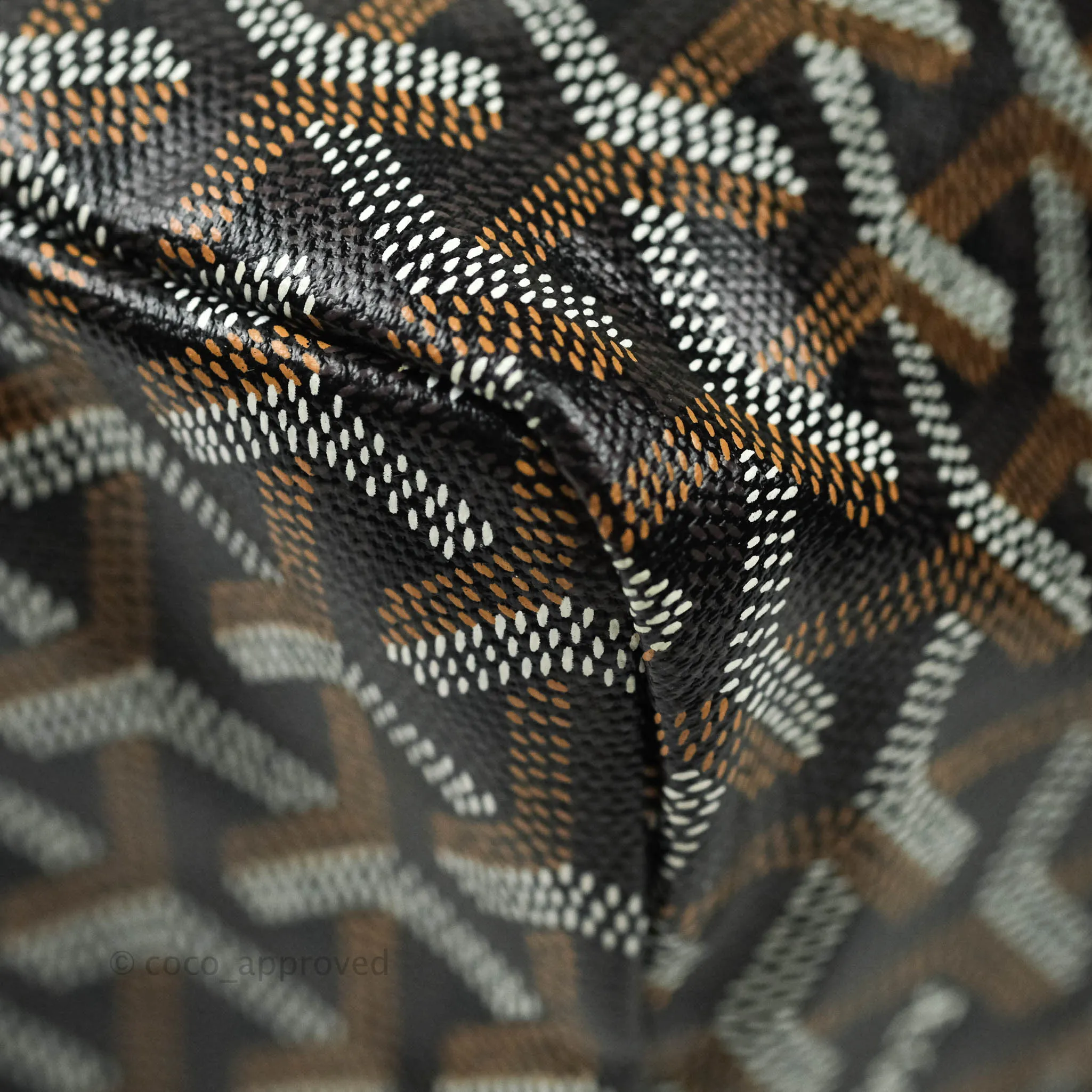 Goyard St. Louis GM Black/Tan