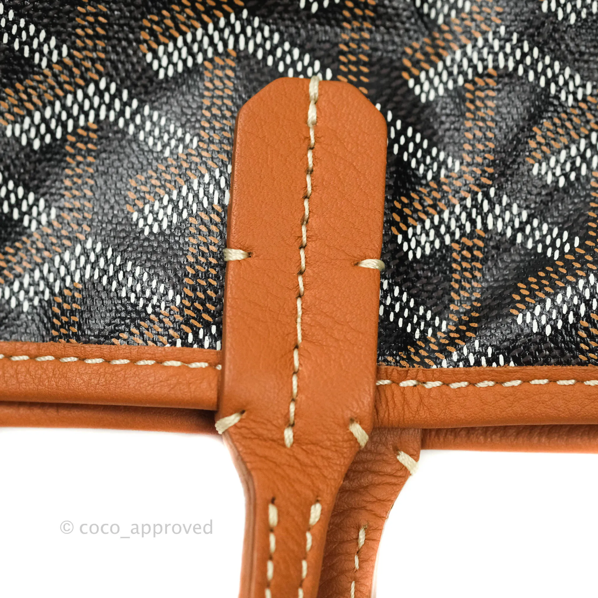 Goyard St. Louis GM Black/Tan