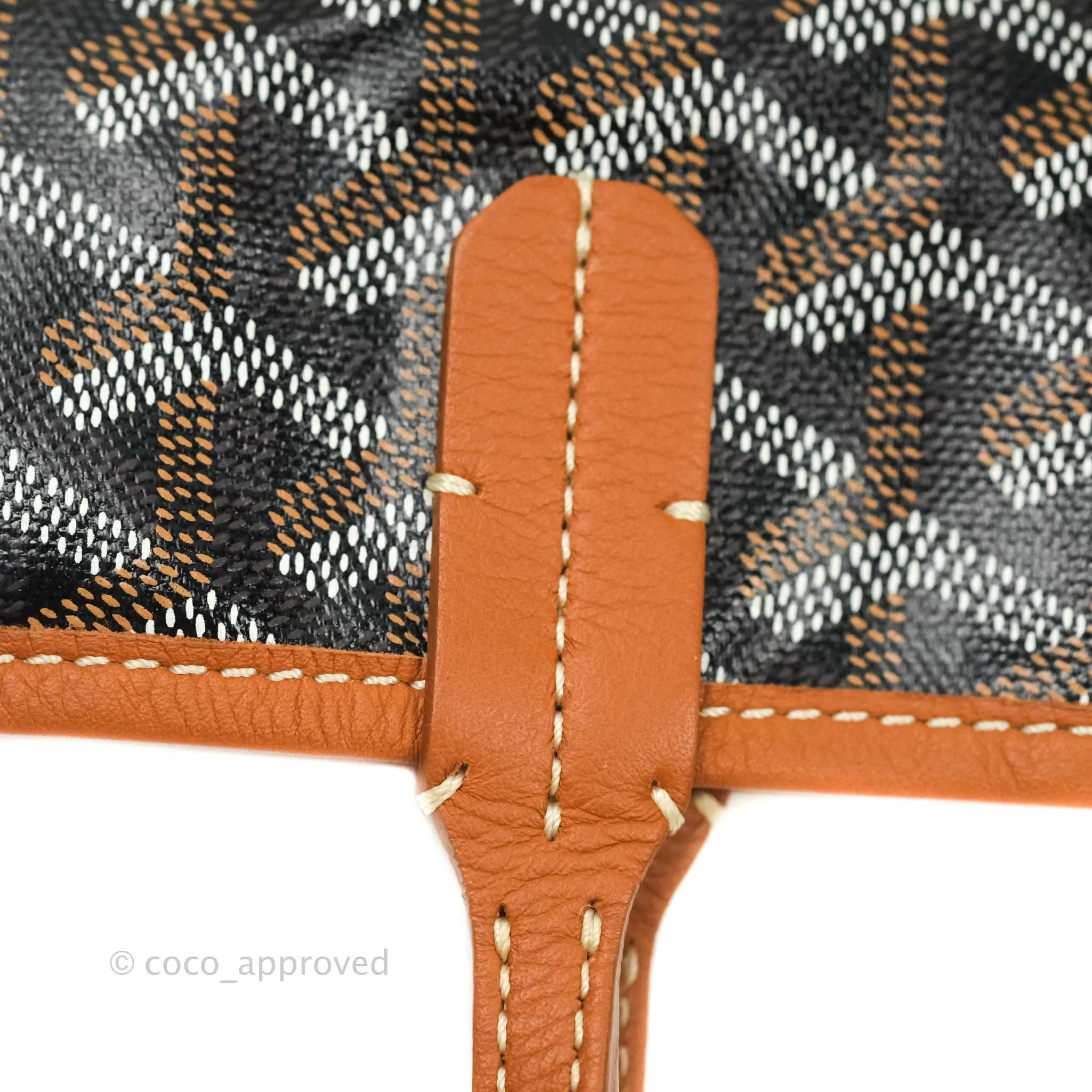 Goyard St. Louis GM Black/Tan