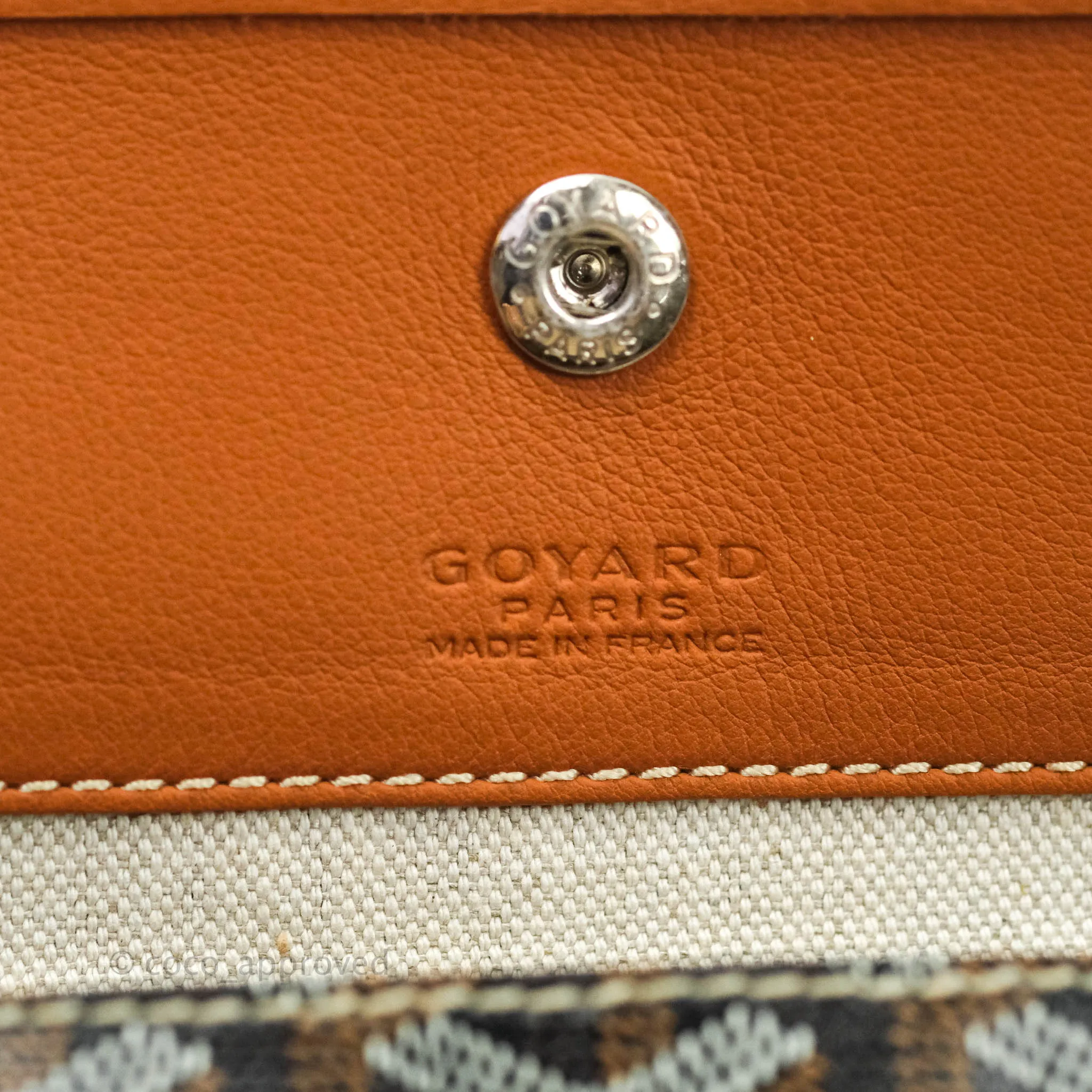 Goyard St. Louis GM Black/Tan