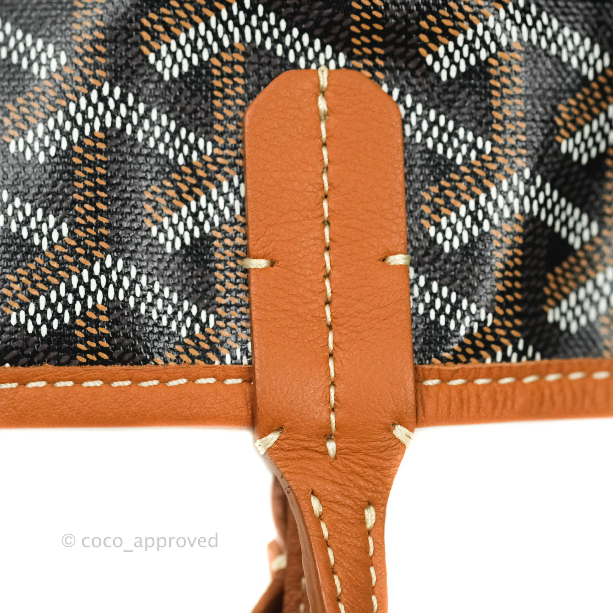 Goyard St. Louis GM Black/Tan