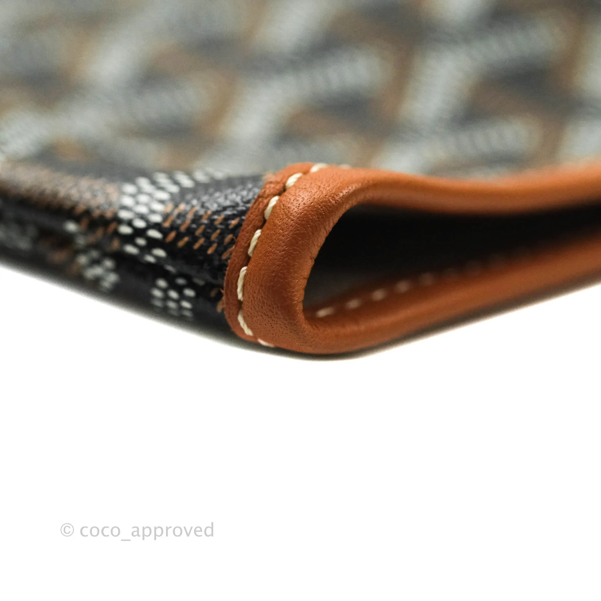 Goyard St. Louis GM Black/Tan
