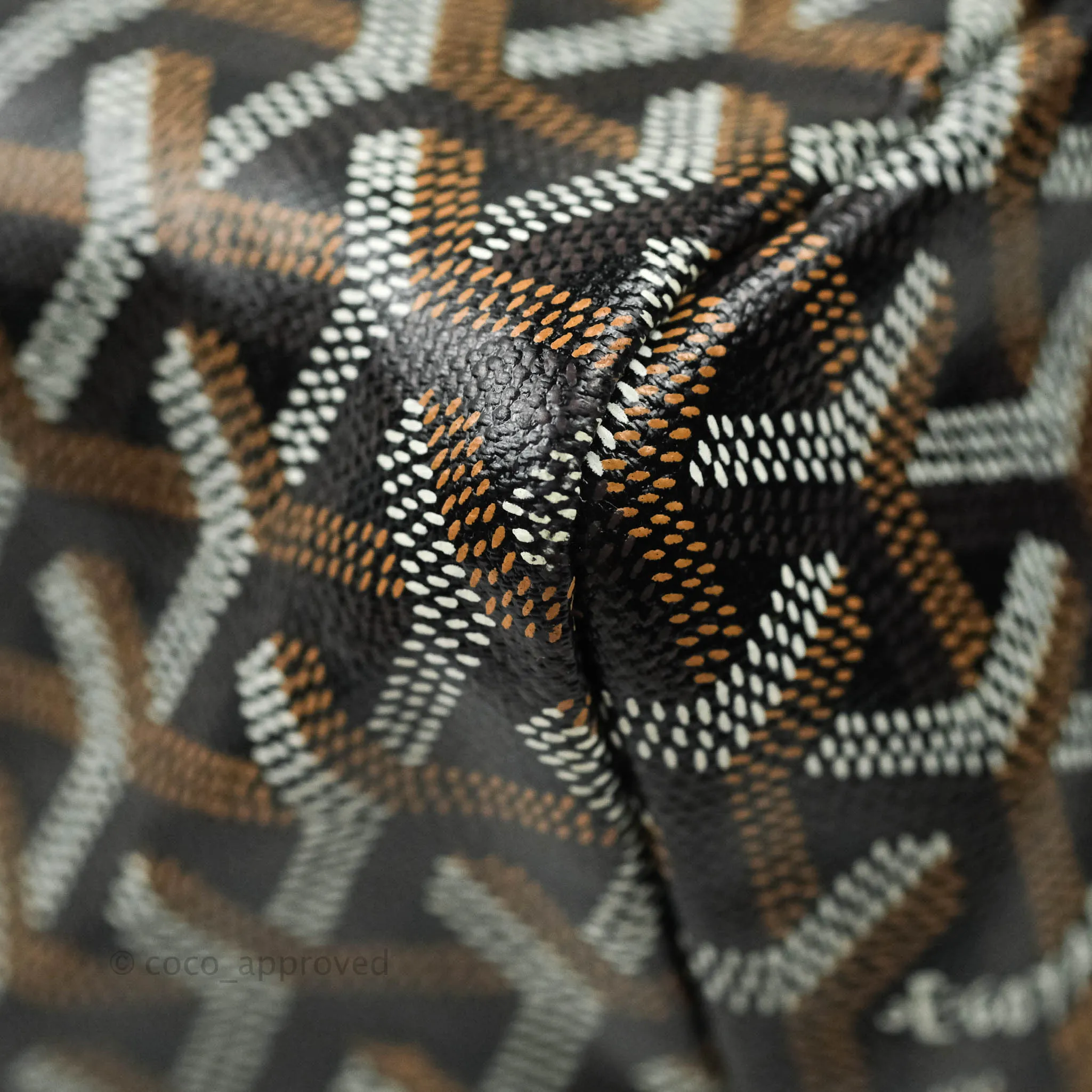 Goyard St. Louis GM Black/Tan