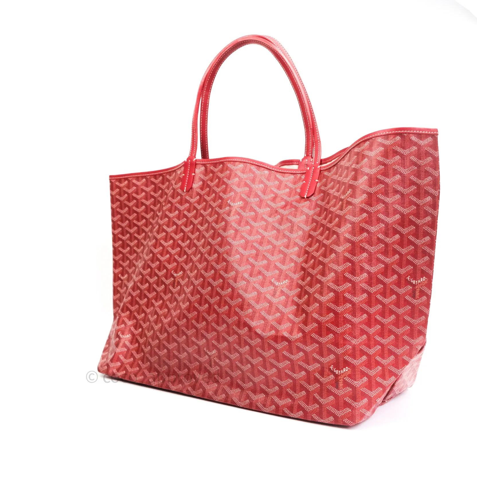 Goyard St. Louis GM Red