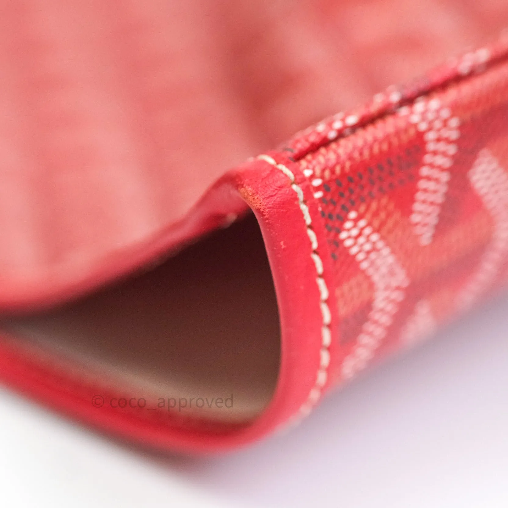 Goyard St. Louis GM Red