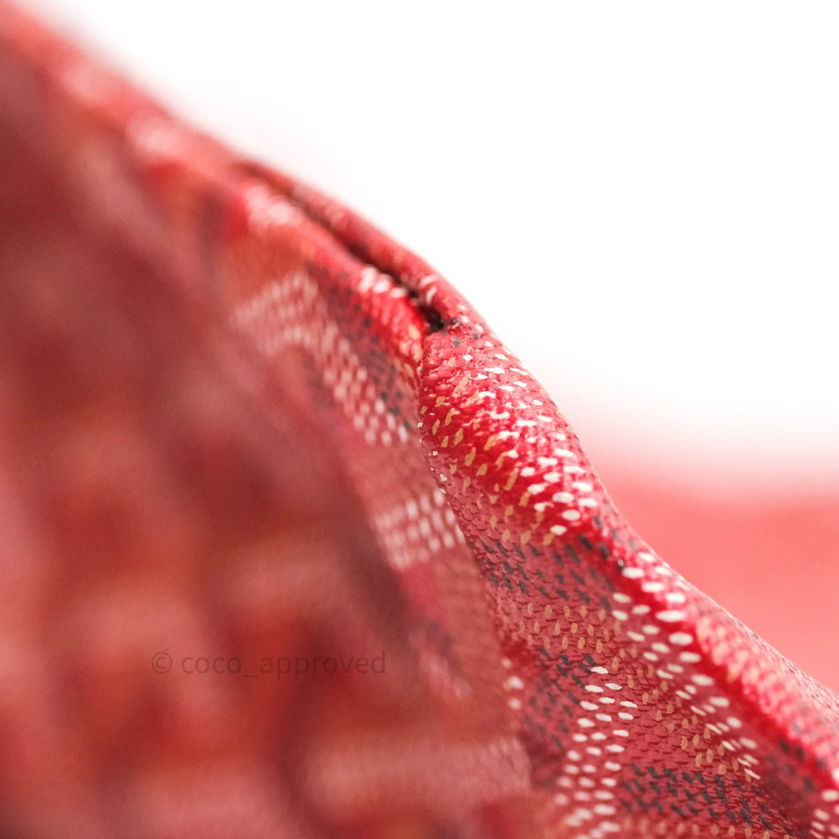 Goyard St. Louis GM Red