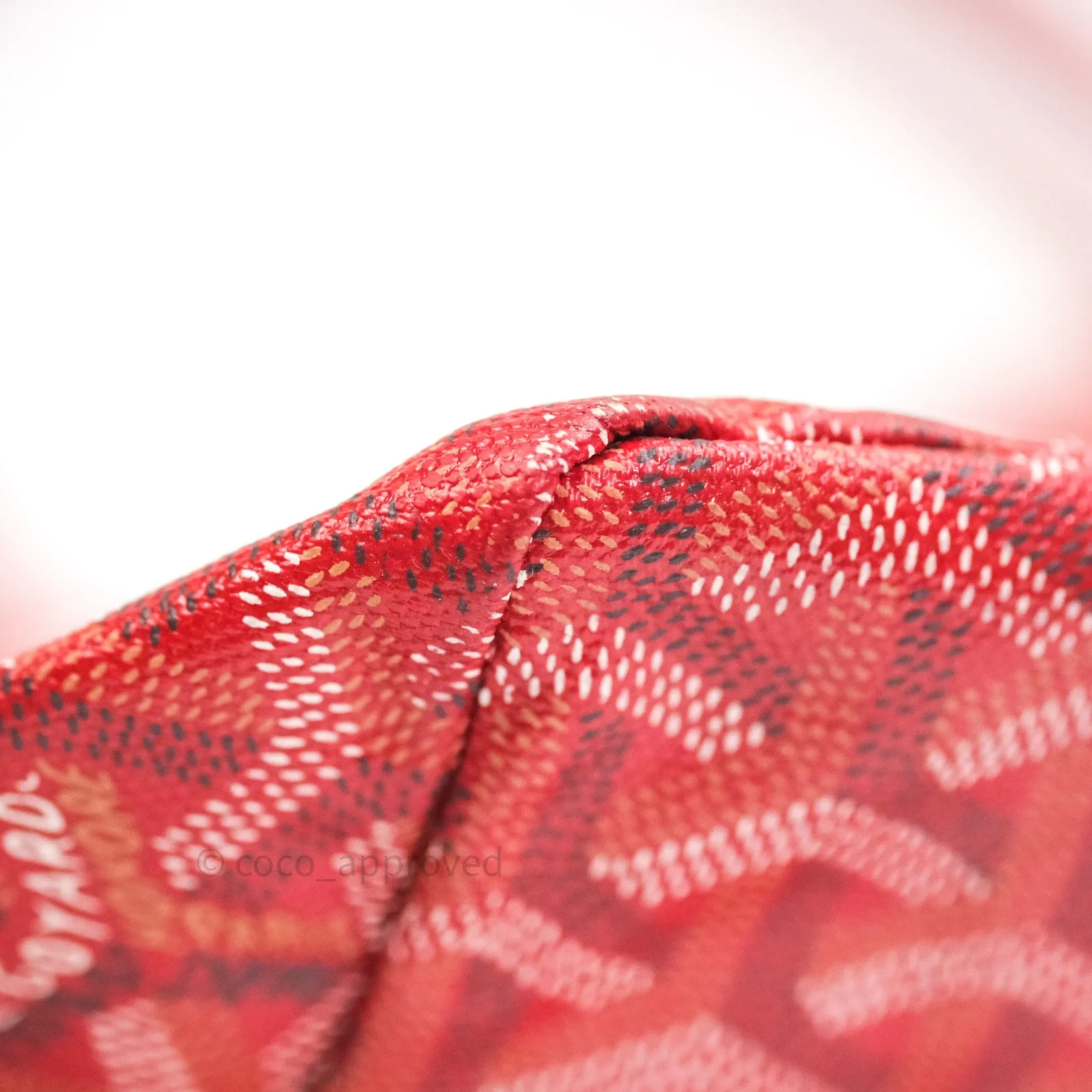 Goyard St. Louis GM Red