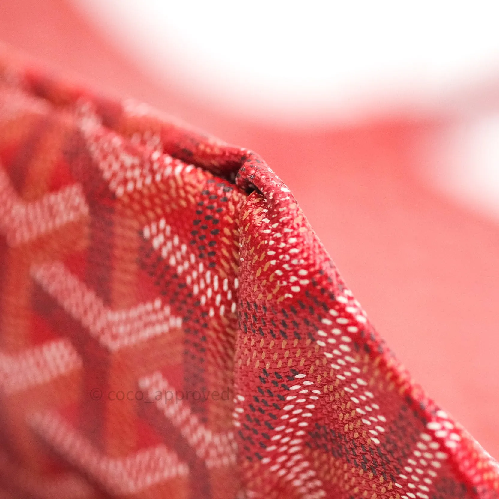 Goyard St. Louis GM Red