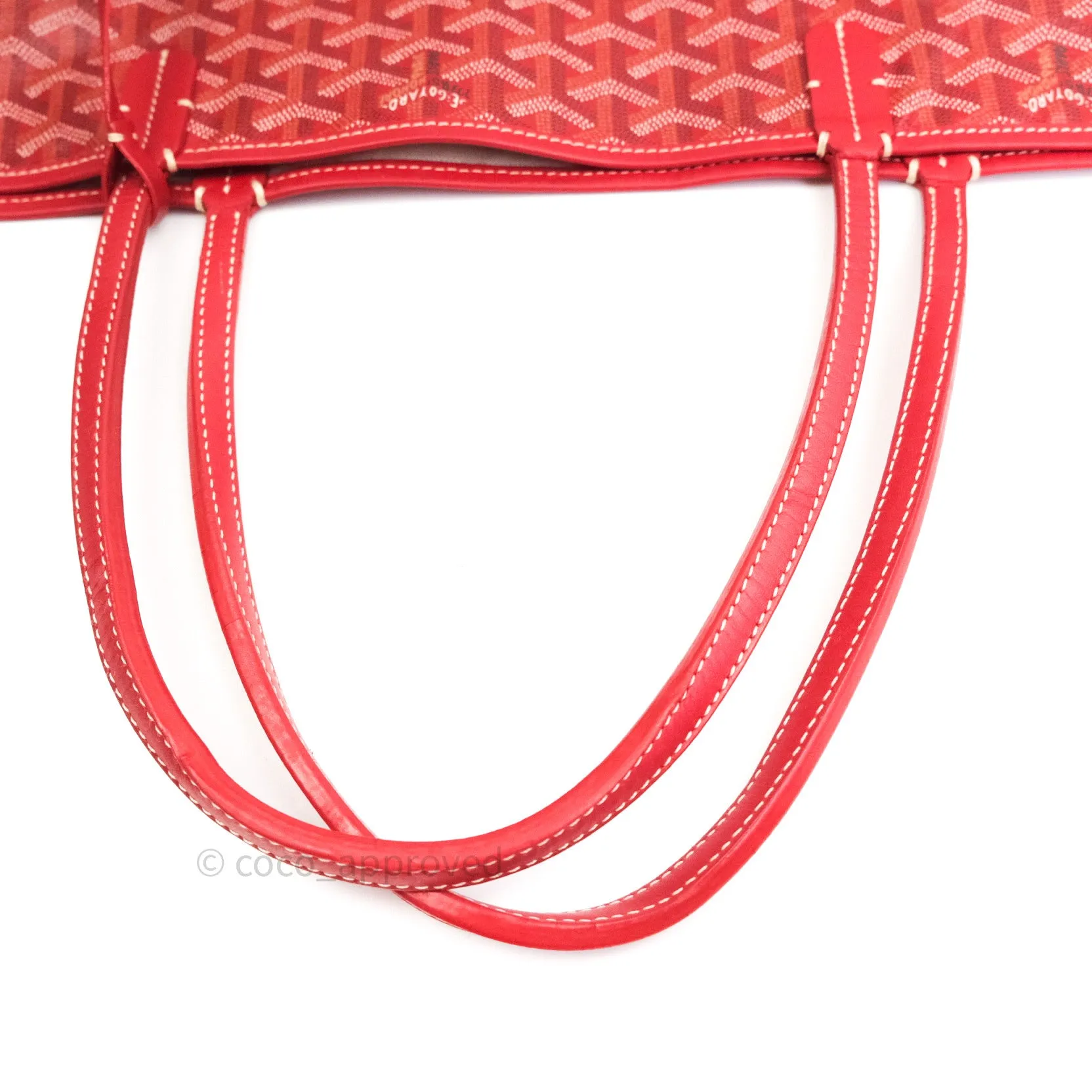 Goyard St. Louis GM Red