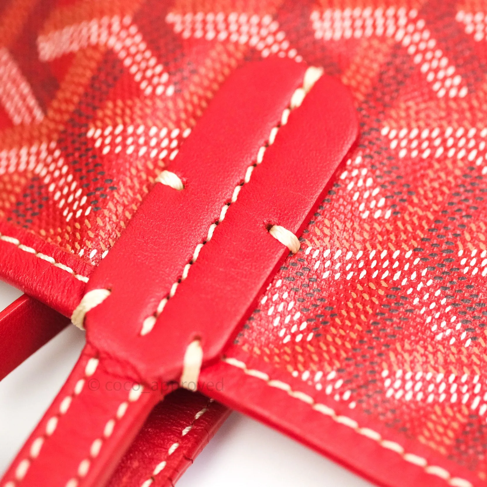 Goyard St. Louis GM Red