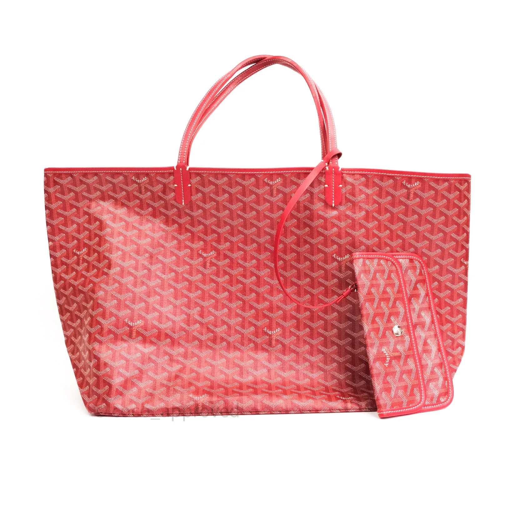 Goyard St. Louis GM Red