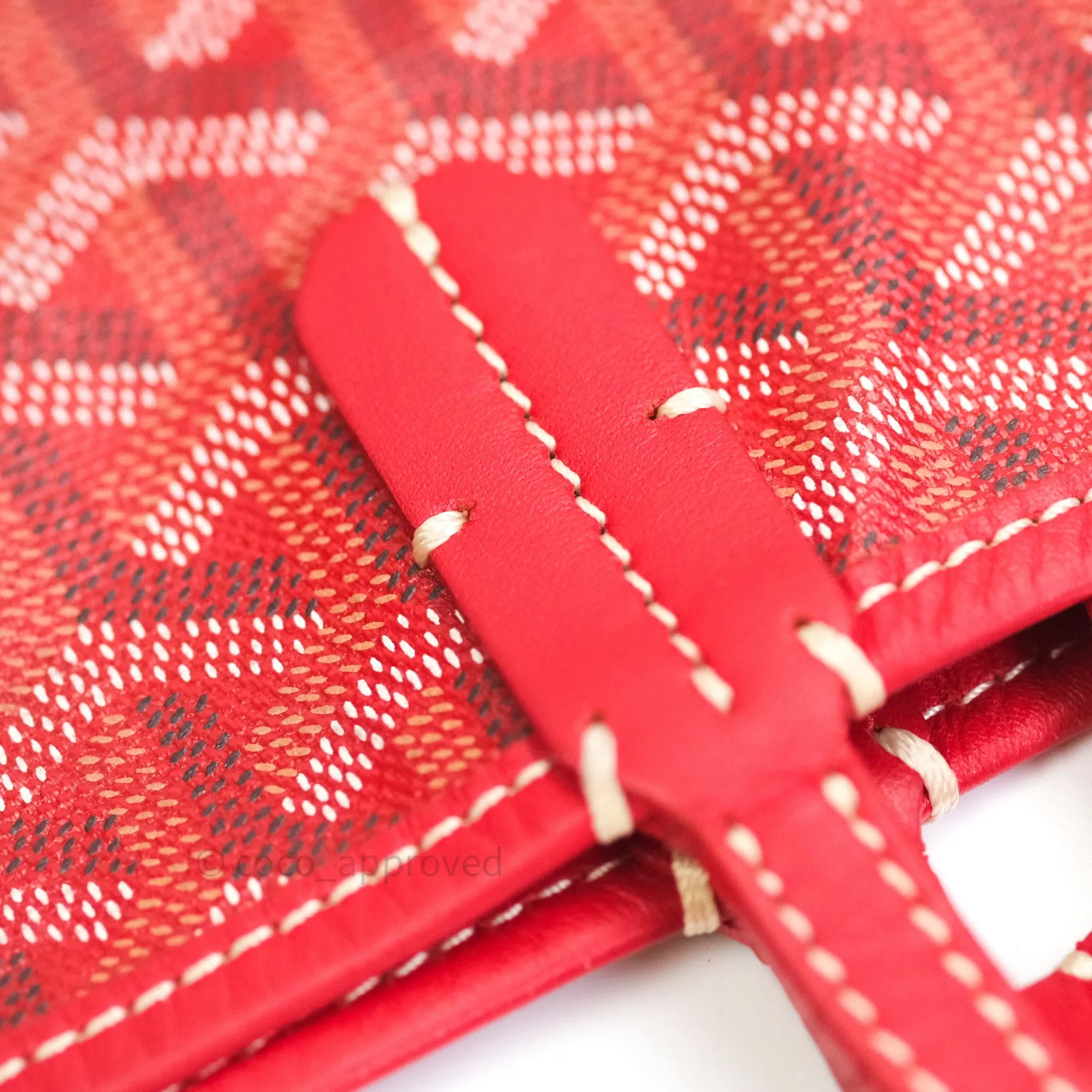 Goyard St. Louis GM Red