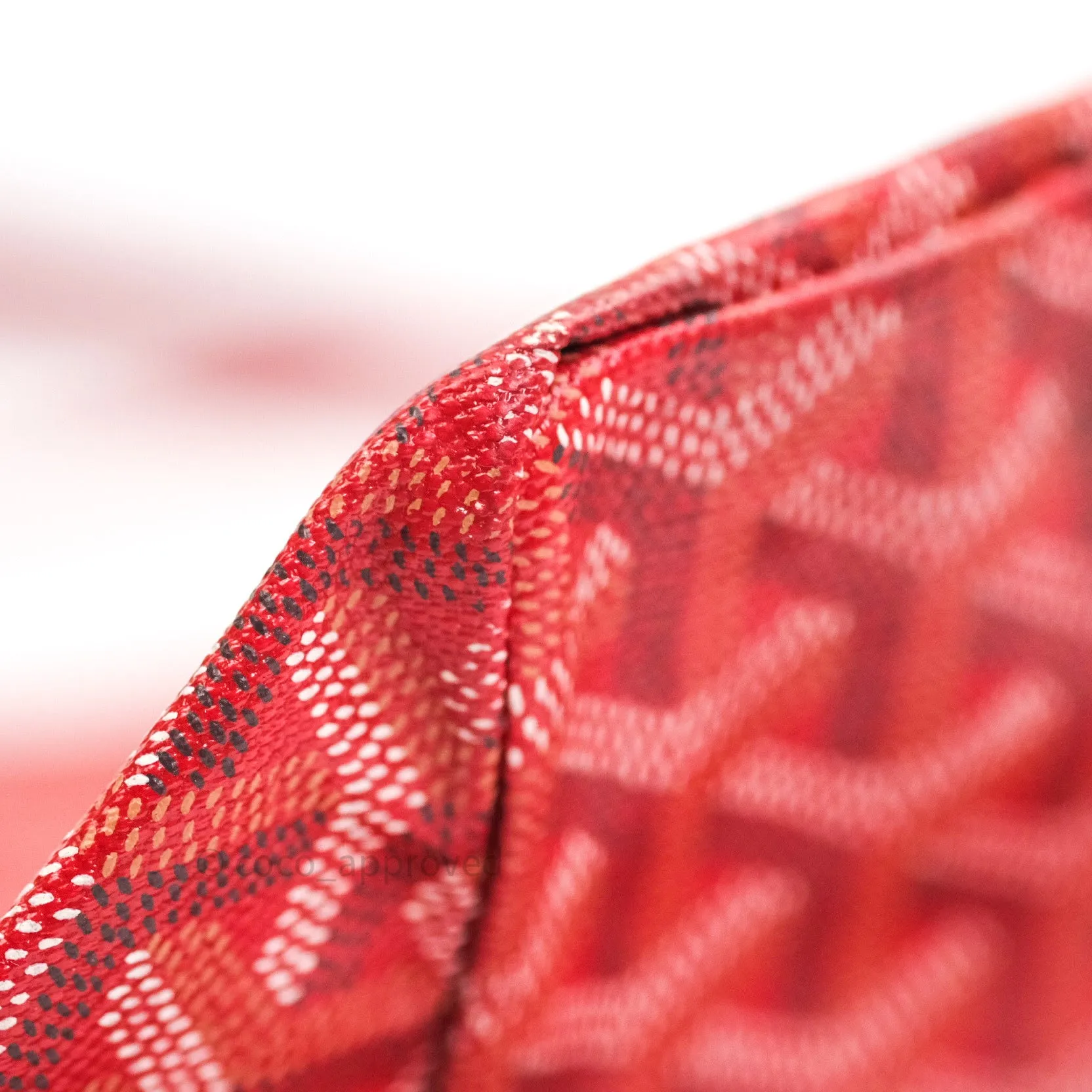 Goyard St. Louis GM Red