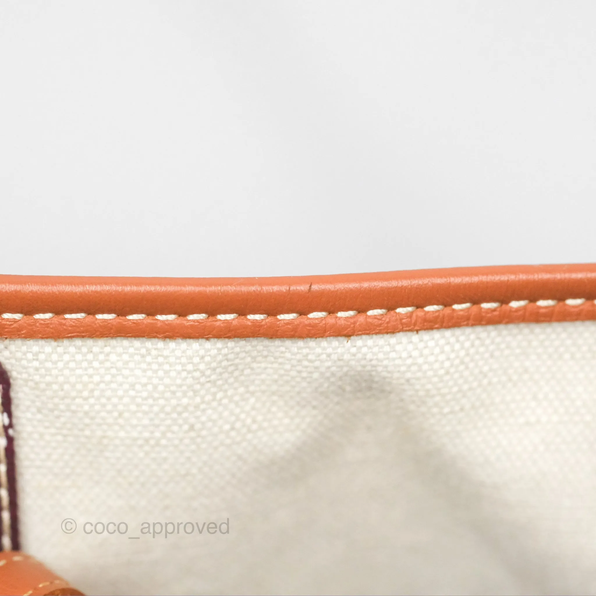 Goyard St Louis Pertuis Tote PM Burgundy