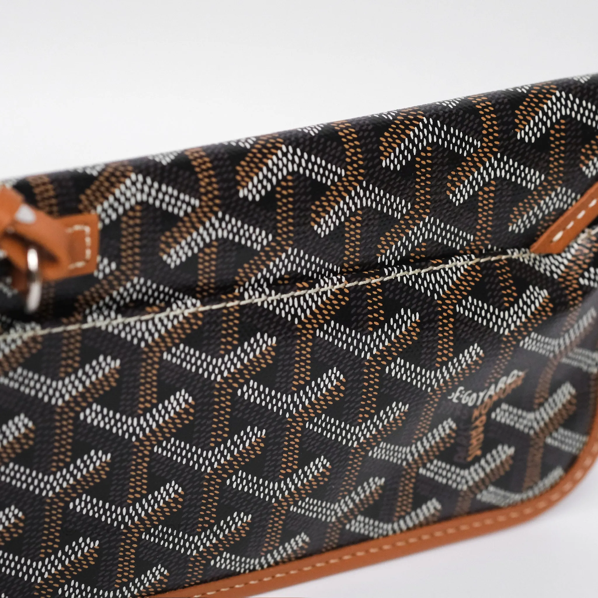 Goyard St. Louis Tote Bag GM Black/Tan