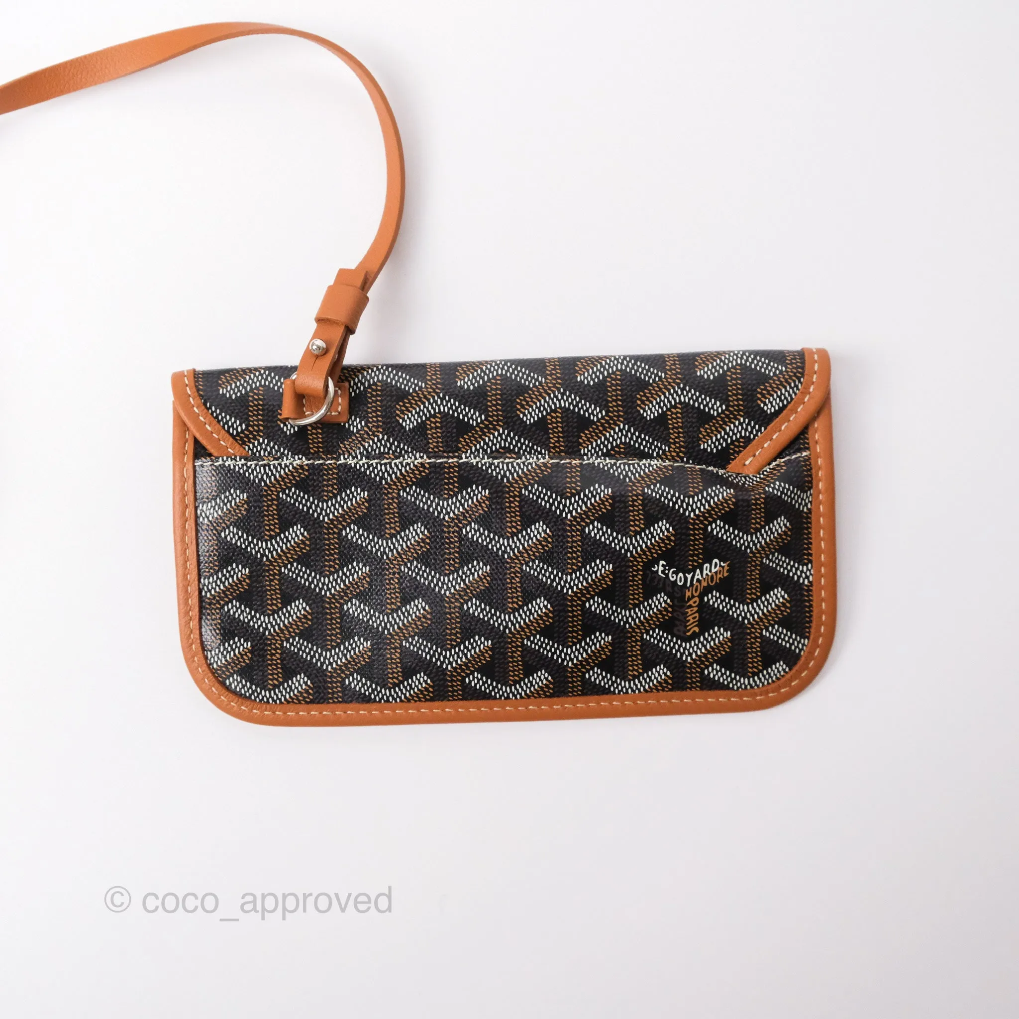 Goyard St. Louis Tote Bag GM Black/Tan